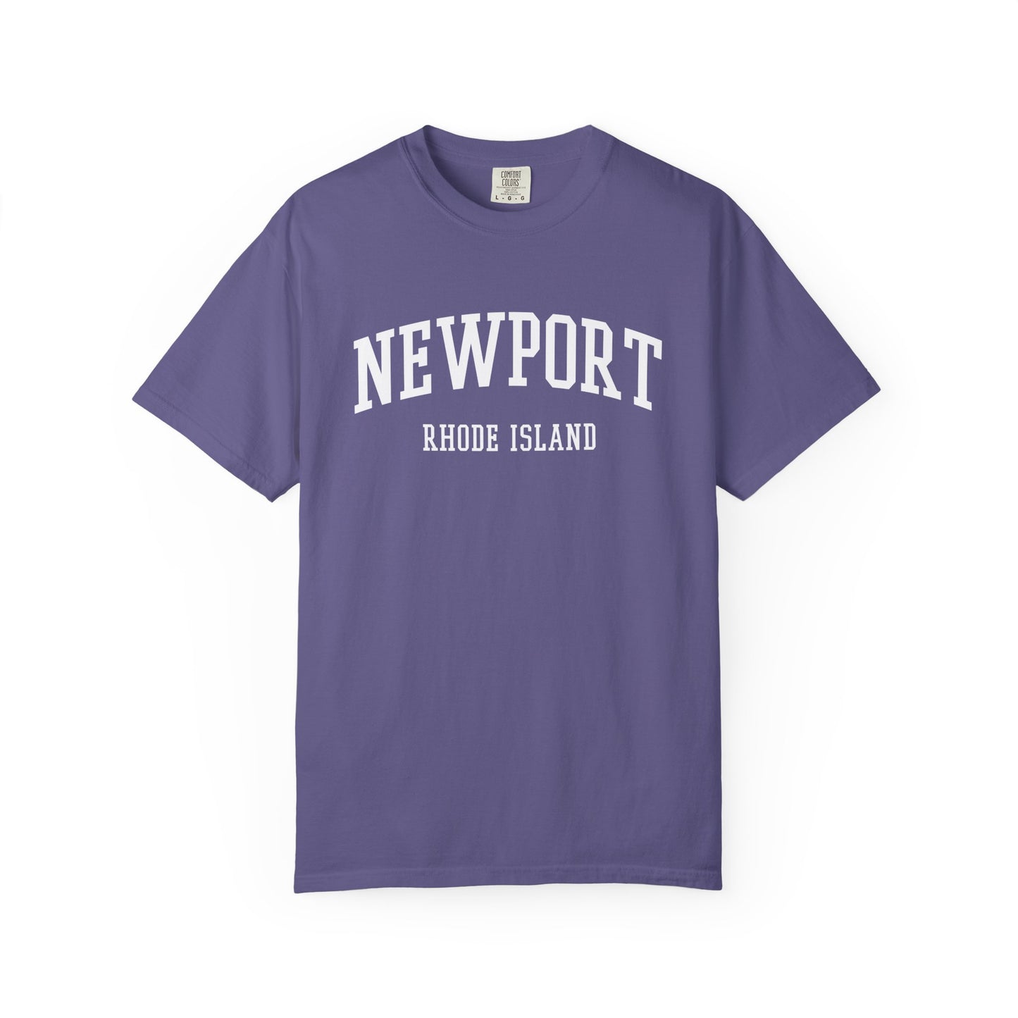 Newport Rhode Island Classic Block T-shirt - 15 colors