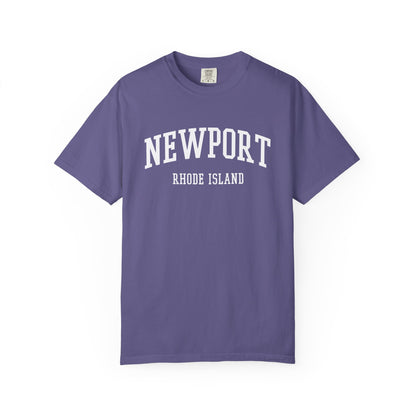 Newport Rhode Island Classic Block T-shirt - 15 colors