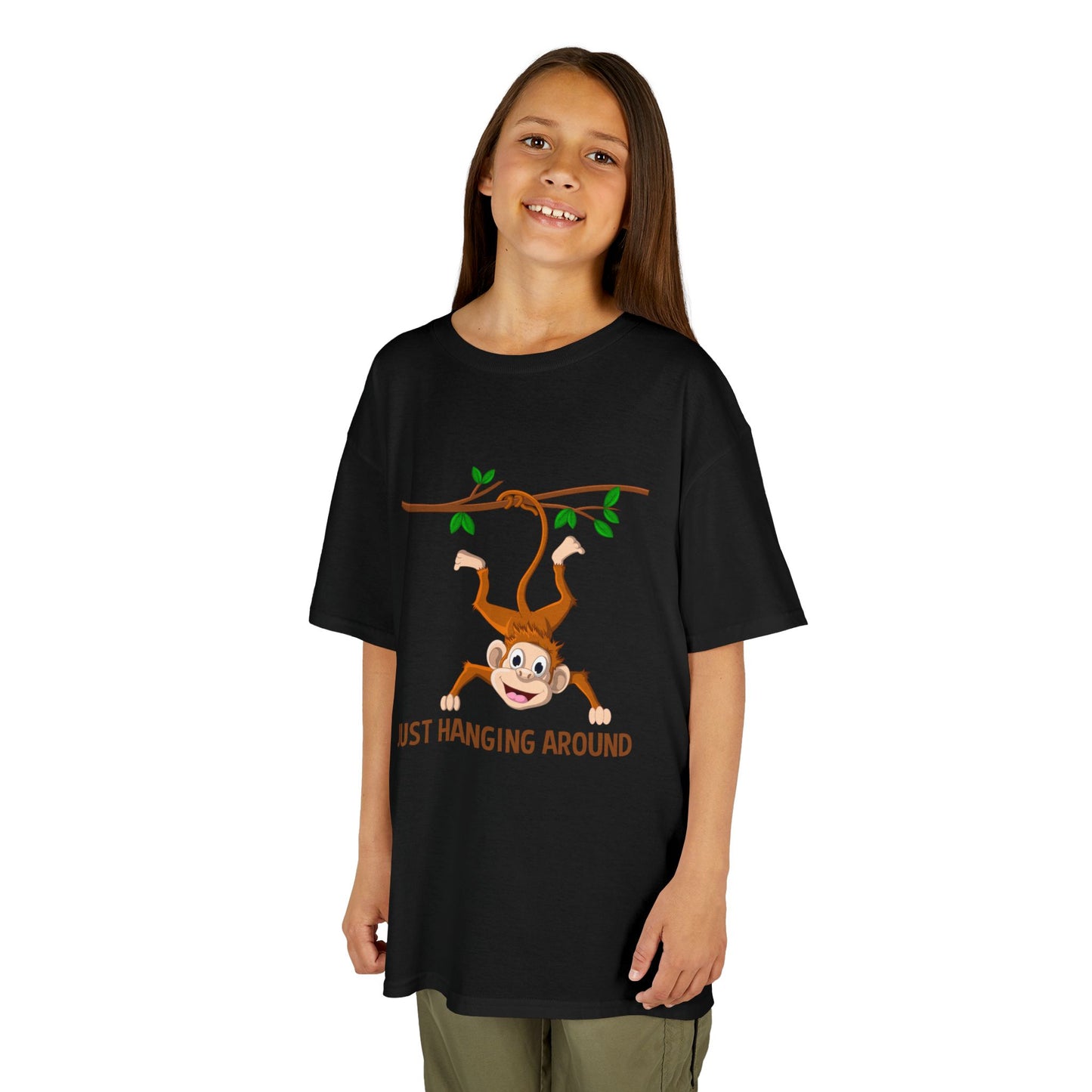 Kids' Just Hanging Around Monkey T-Shirt - 18 colors
