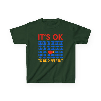 Kids' It's OK To Be Different Fishy Friends T-Shirt