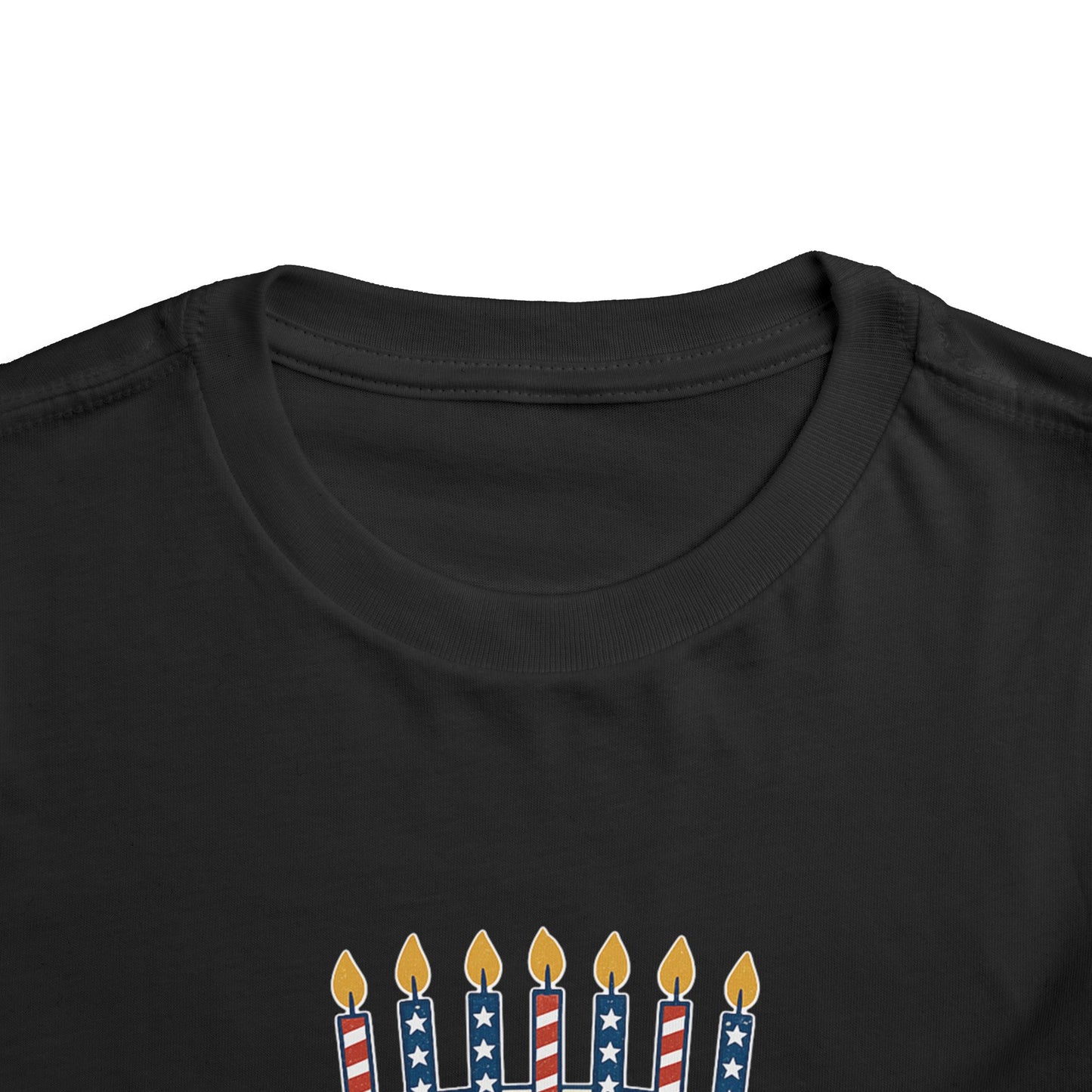 USA Birthday Cake Cute Toddler Tee - 7 colors