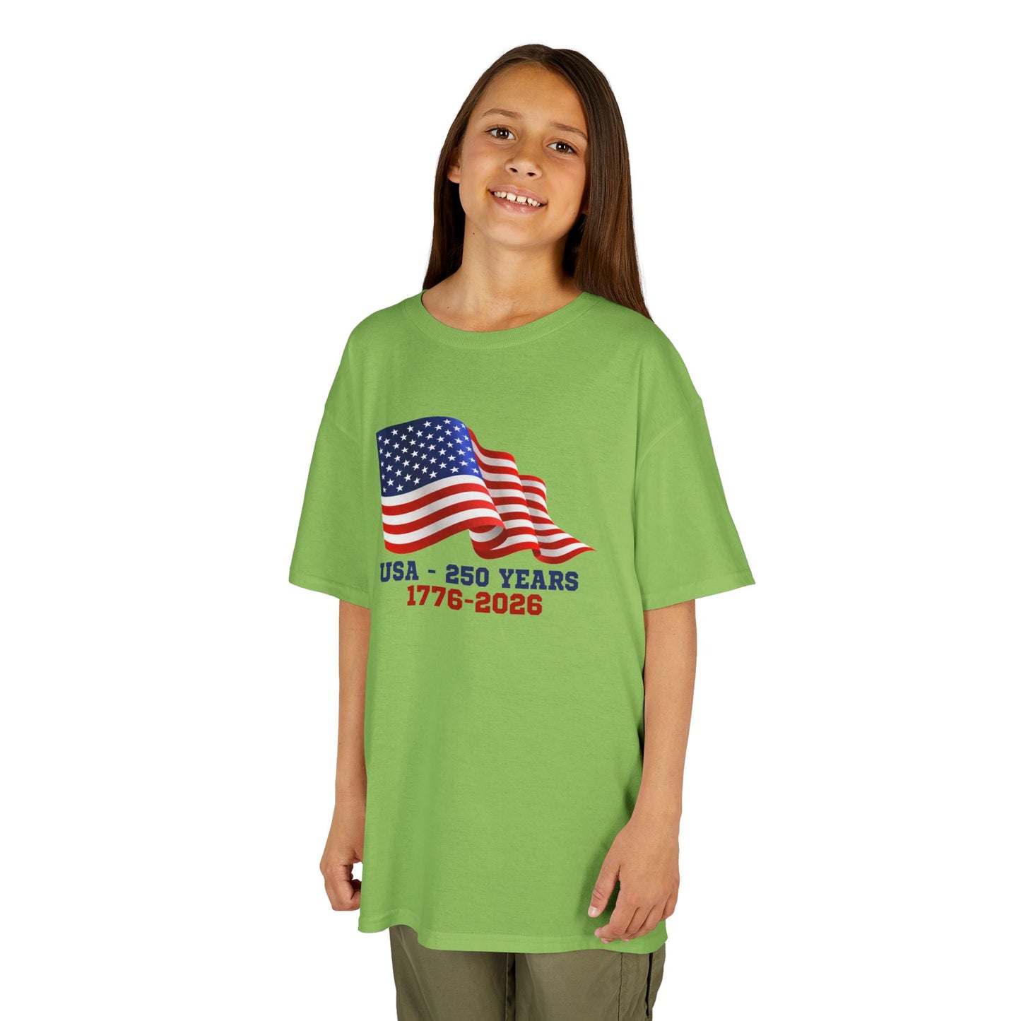 Kids' USA 250 Years Birthday 1776-2026 T-shirt - 15 colors