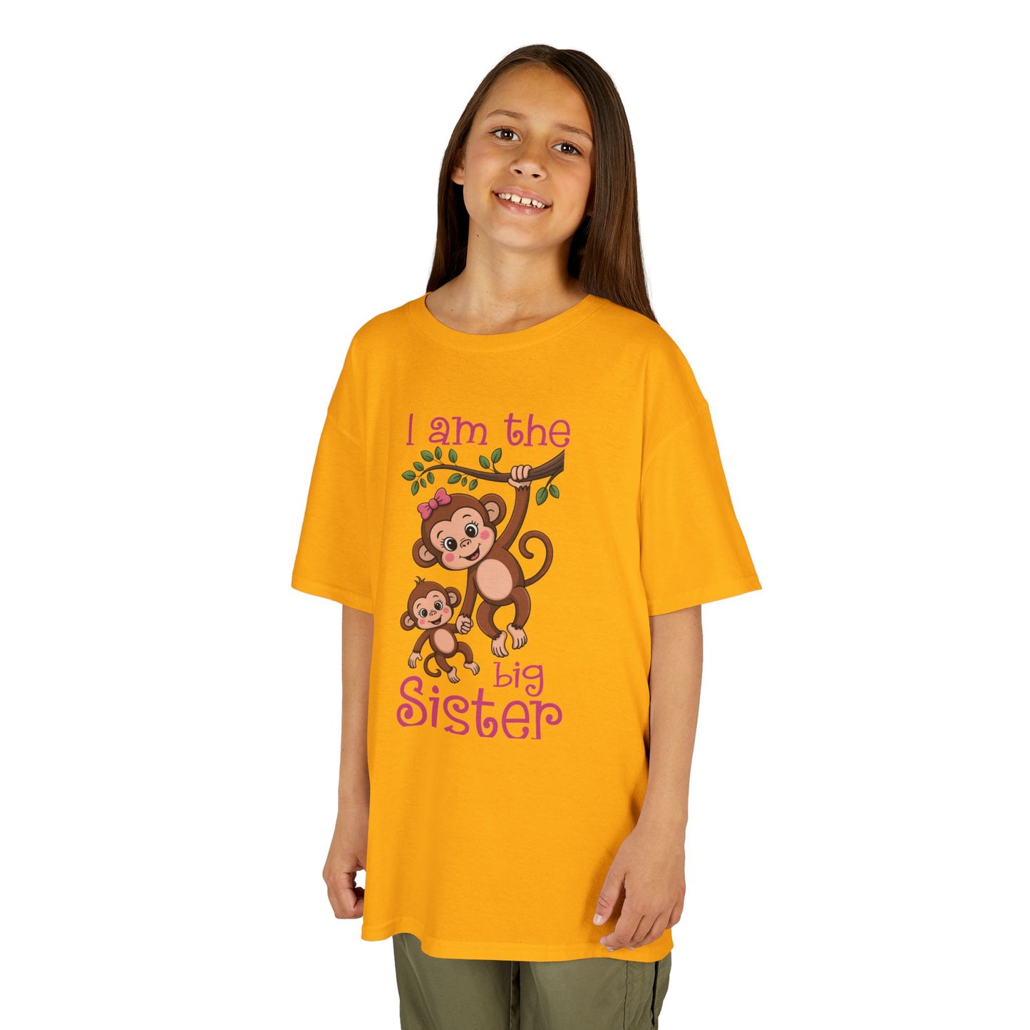 Kids' I Am The Big Sister T-Shirt - 13 colors