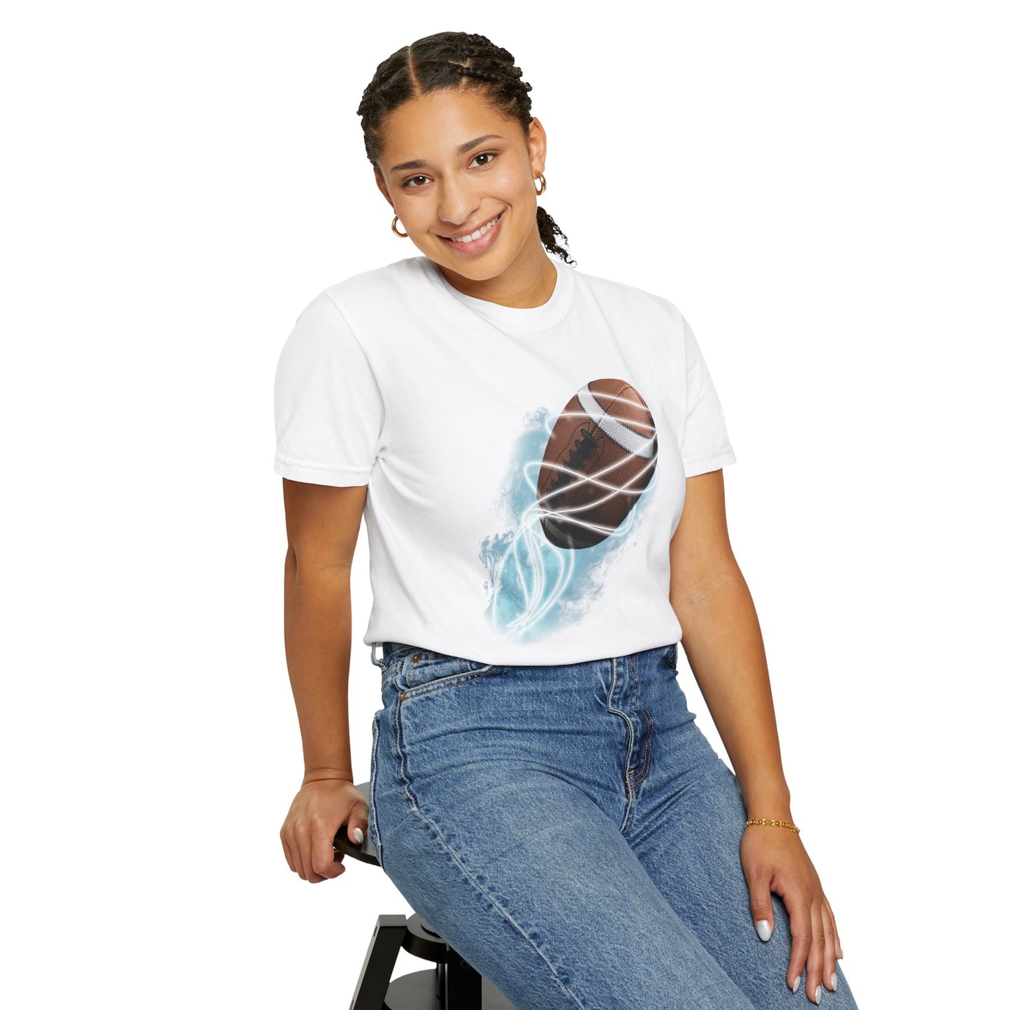 Football Laser T-Shirt - 12 colors