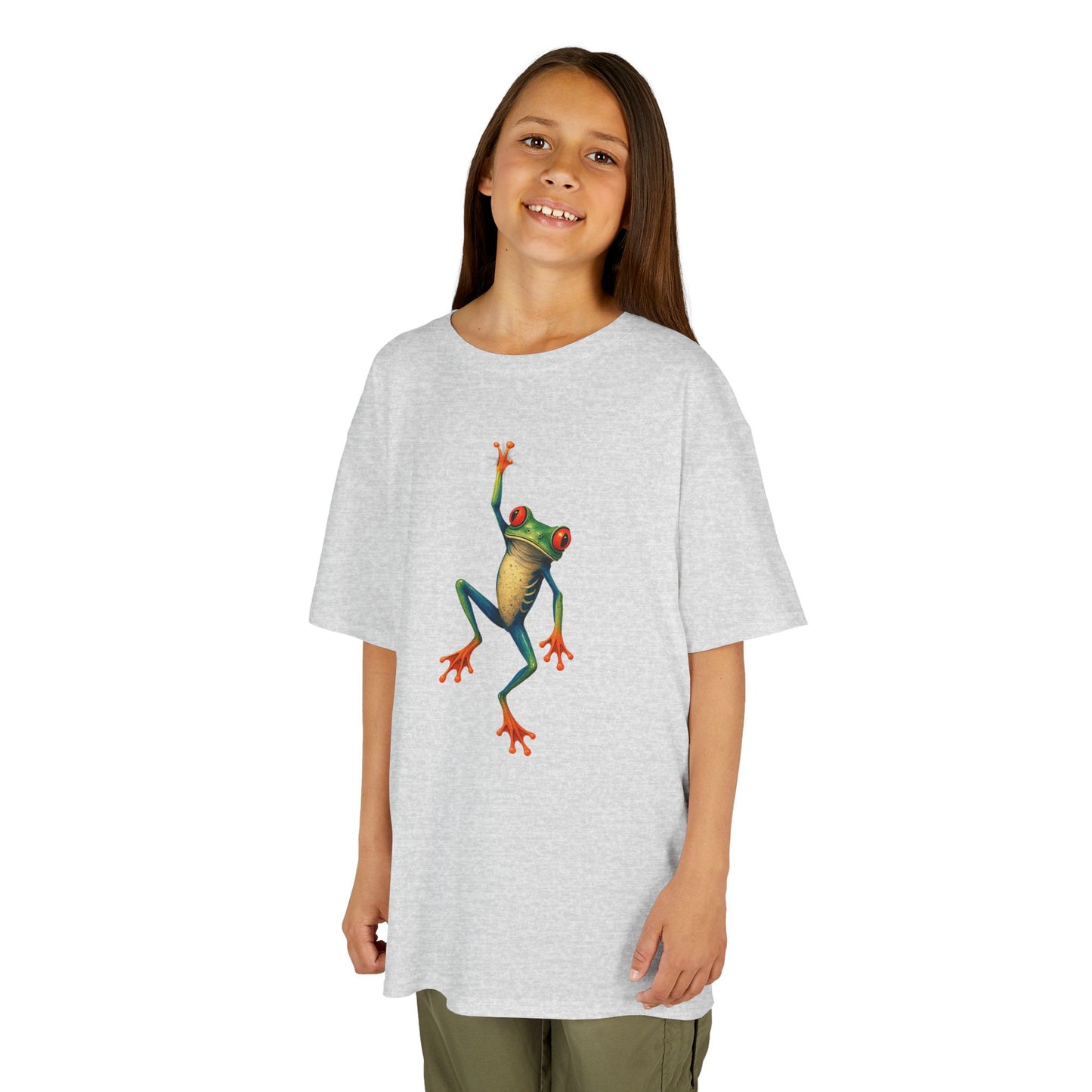 Kids' Hang On Froggy T-shirt - 14 colors