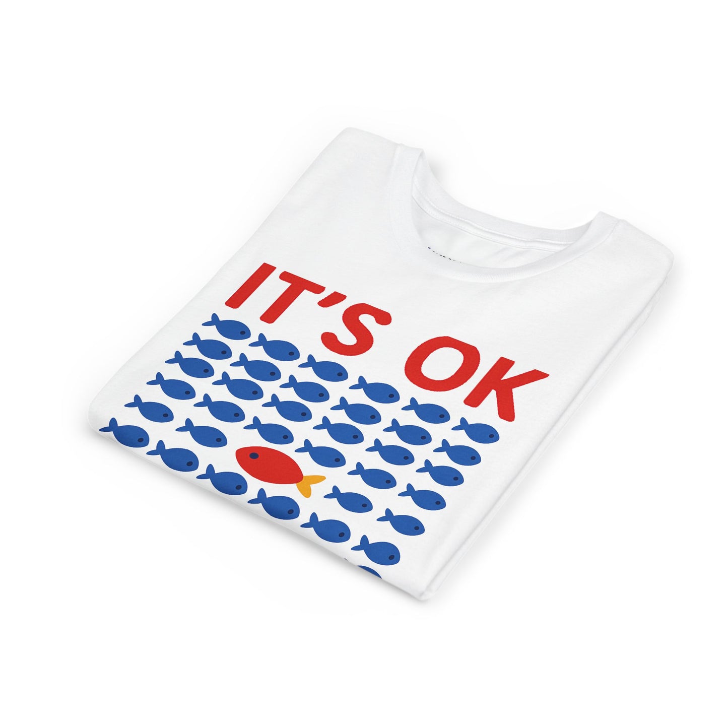 It's OK To Be Different Fishy Friends Kids T-Shirt