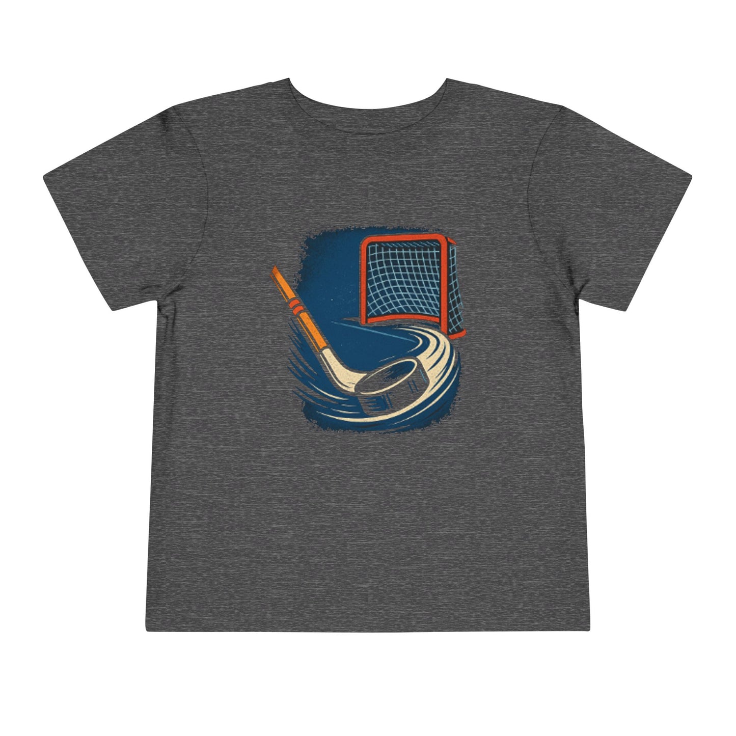 Hockey Slapshot Cute Toddler Tee - 8 colors