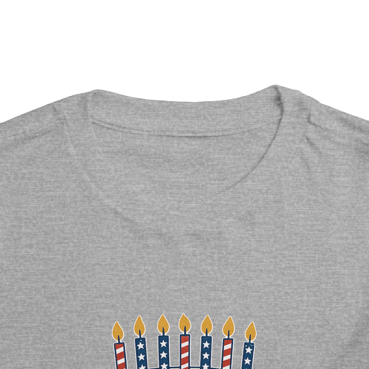 USA Birthday Cake Cute Toddler Tee - 7 colors