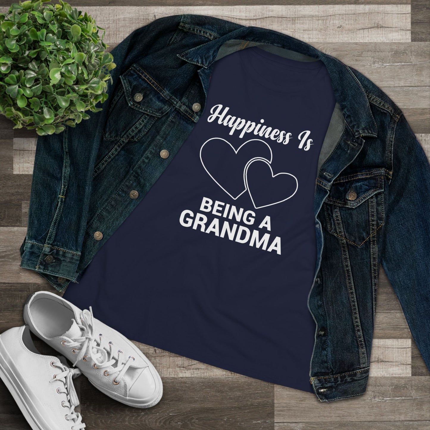 Women's Happiness is Being a Grandma Semi-Relaxed T-Shirt - 6 colors