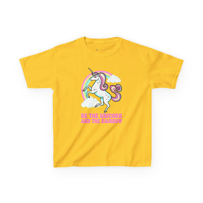 Kids' Be The Unicorn and The Rainbow T-Shirt - 17 Colors