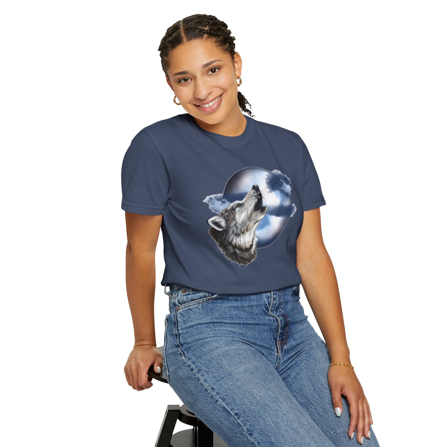 Howl at the Moon Lone Wolf T-Shirt - 13 colors