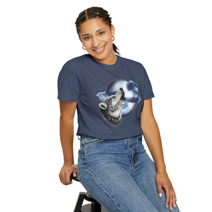 Howl at the Moon Lone Wolf T-Shirt - 13 colors