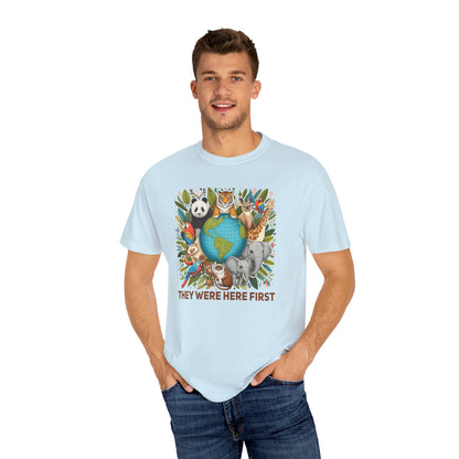 They Were Here First Animal T-shirt - 15 colors