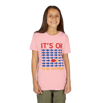 It's OK To Be Different Fishy Friends Kids T-Shirt