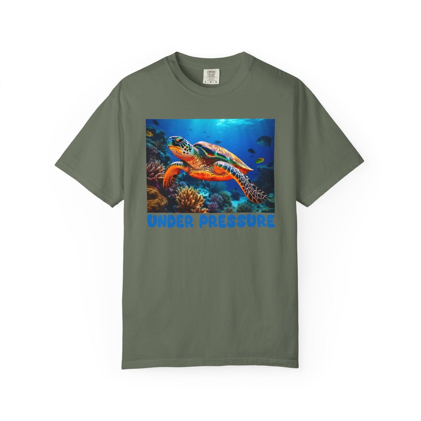 Under Pressure Sea Turtle T-Shirt - 16 colors