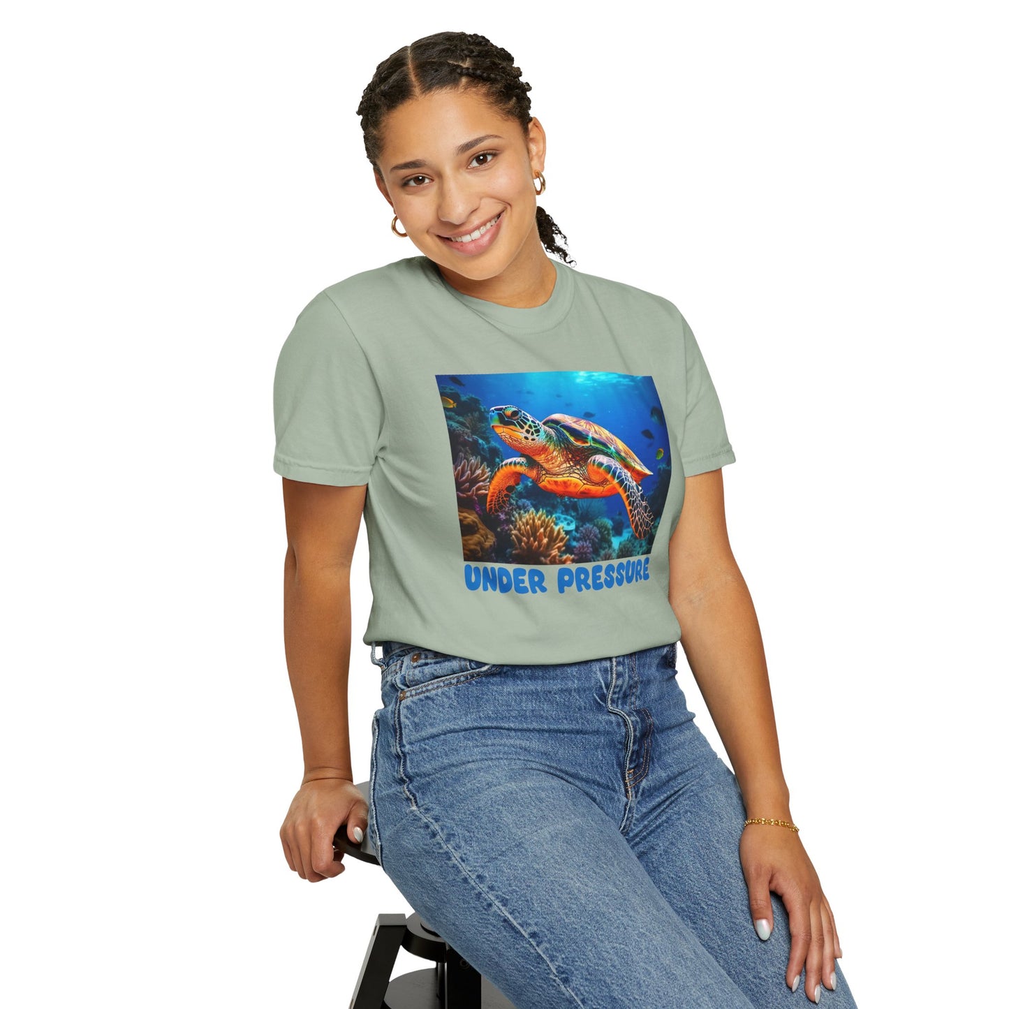 Under Pressure Sea Turtle T-Shirt - 16 colors