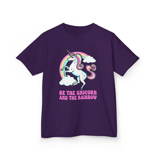 Kids' Be The Unicorn and The Rainbow T-Shirt