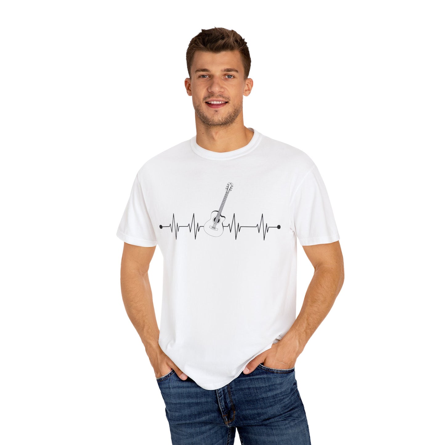 Guitar Heartbeat T-Shirt - 16 colors
