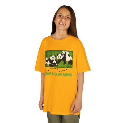 Kids' Bear Us In Mind Panda T-Shirt - 15 colors