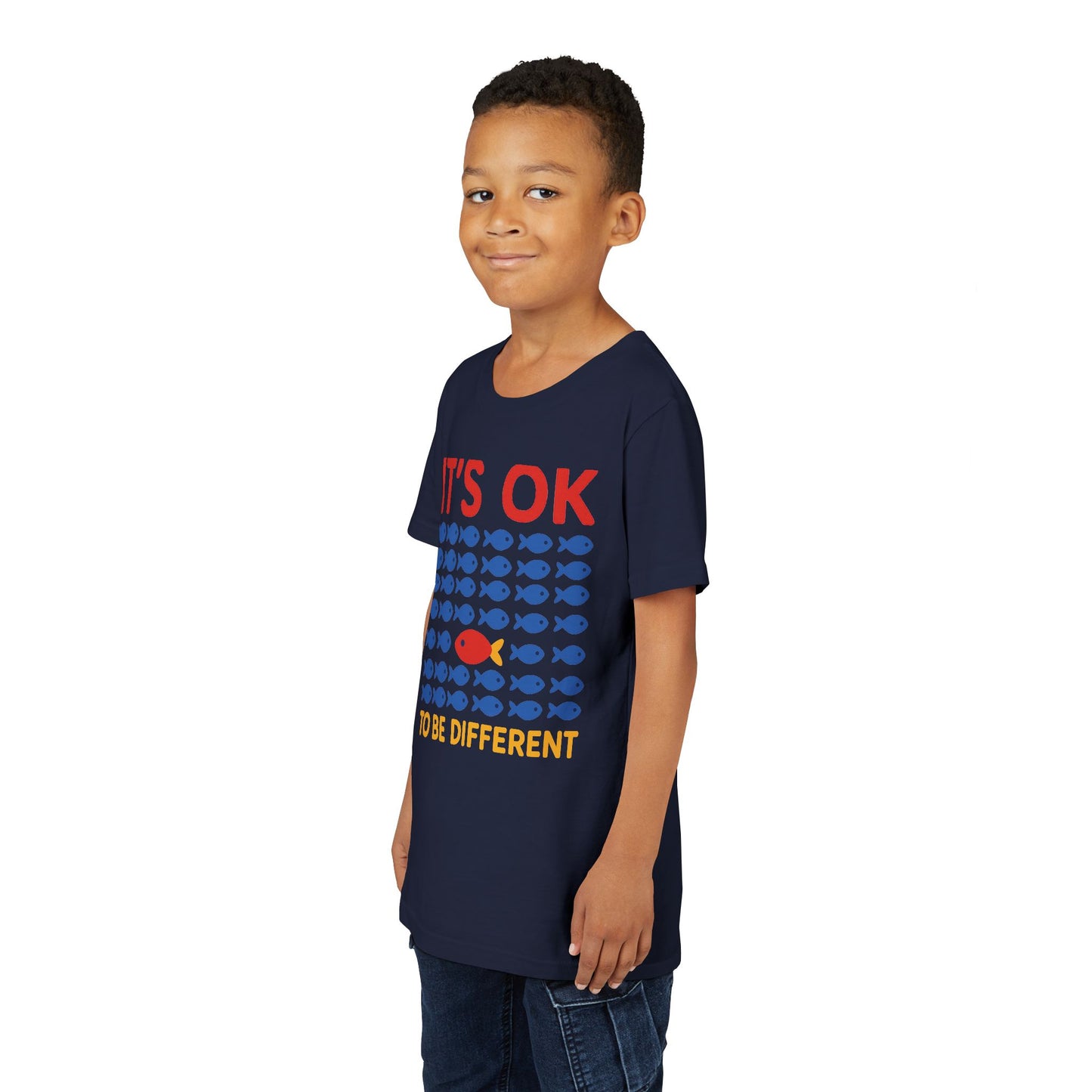 It's OK To Be Different Fishy Friends Kids T-Shirt