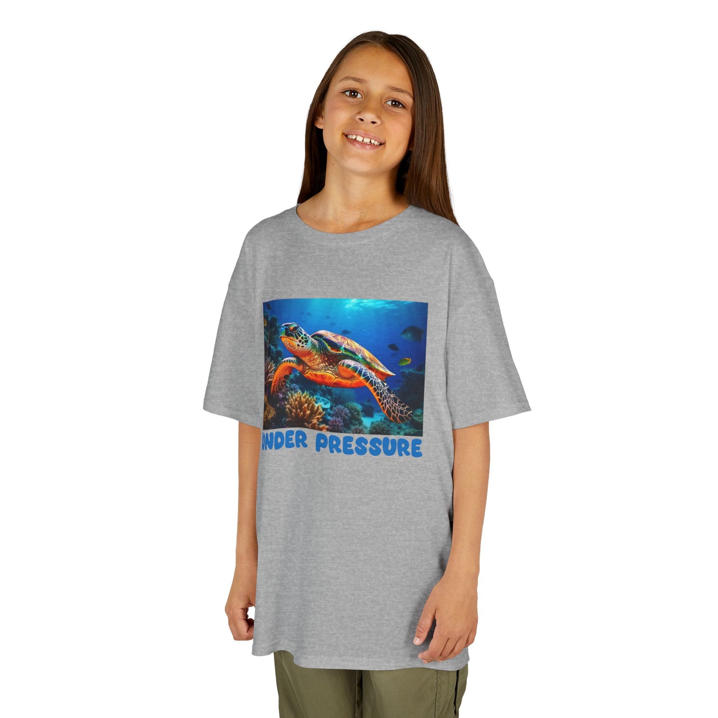 Kids' Under Pressure Sea Turtle T-shirt - 15 colors