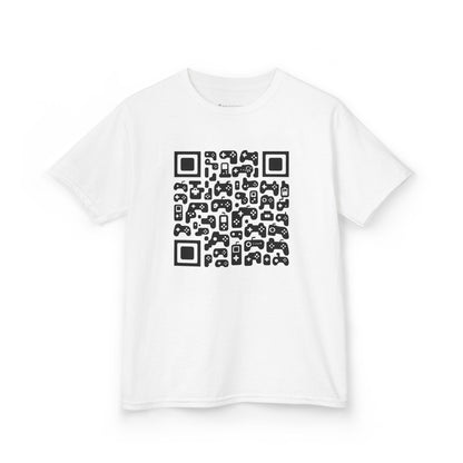 Kids' Gaming QR Code T-shirt - 7 colors