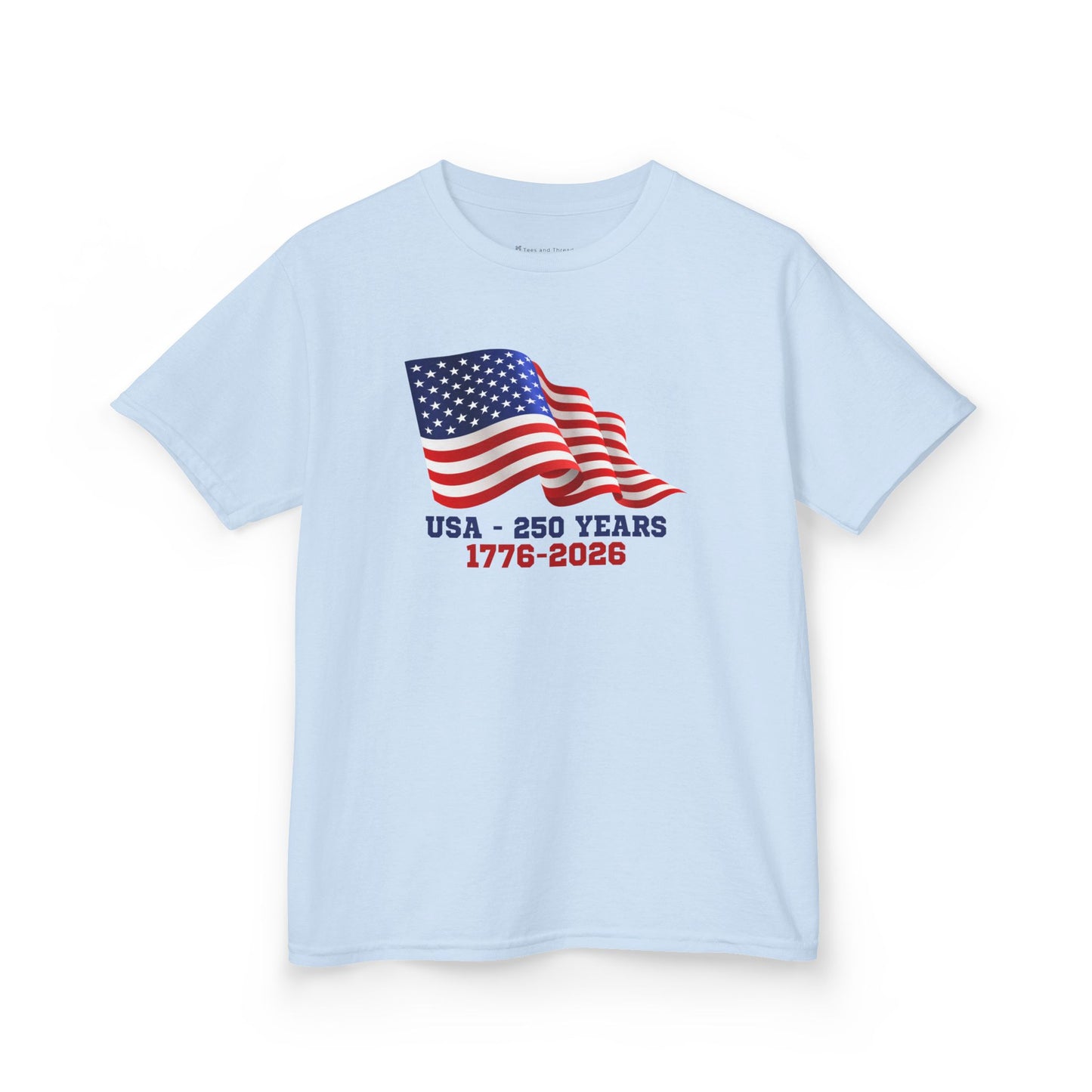 Kids' USA 250 Years Birthday 1776-2026 T-shirt - 15 colors