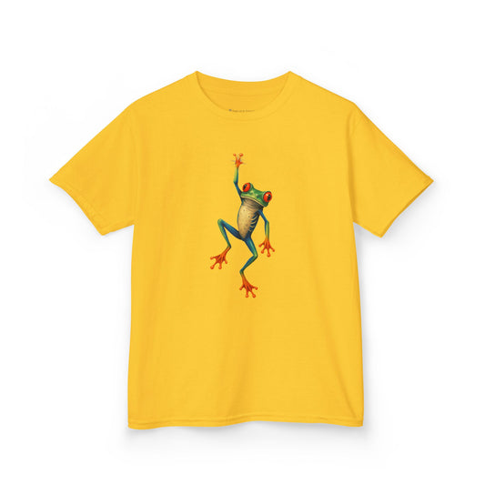 Kids' Hang On Froggy T-shirt - 14 colors