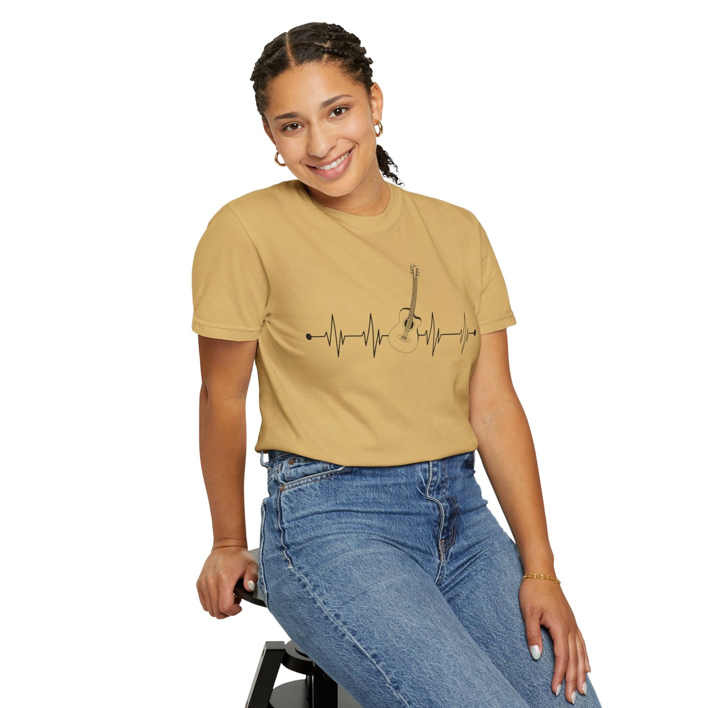 Guitar Heartbeat T-Shirt - 16 colors