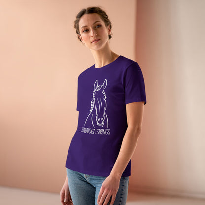 Saratoga Filly Women's Semi-Relaxed Color T-Shirt
