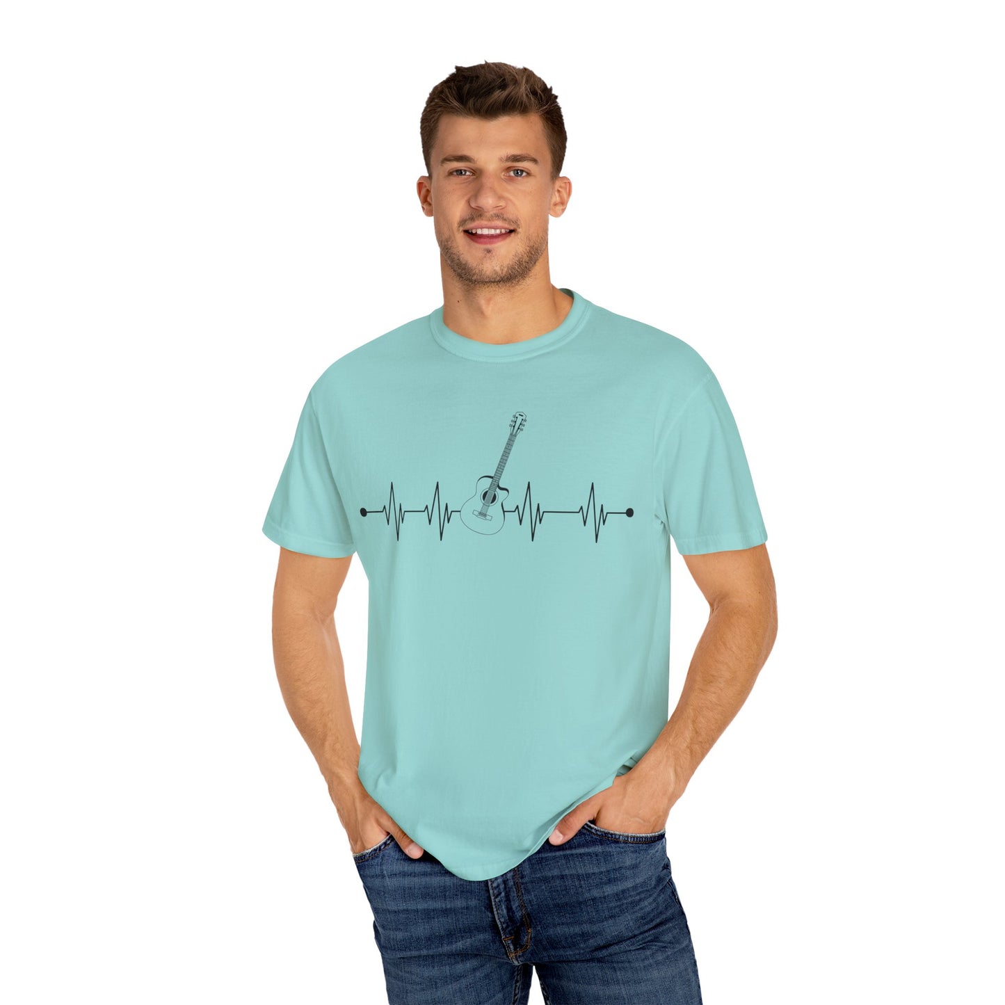 Guitar Heartbeat T-Shirt - 16 colors