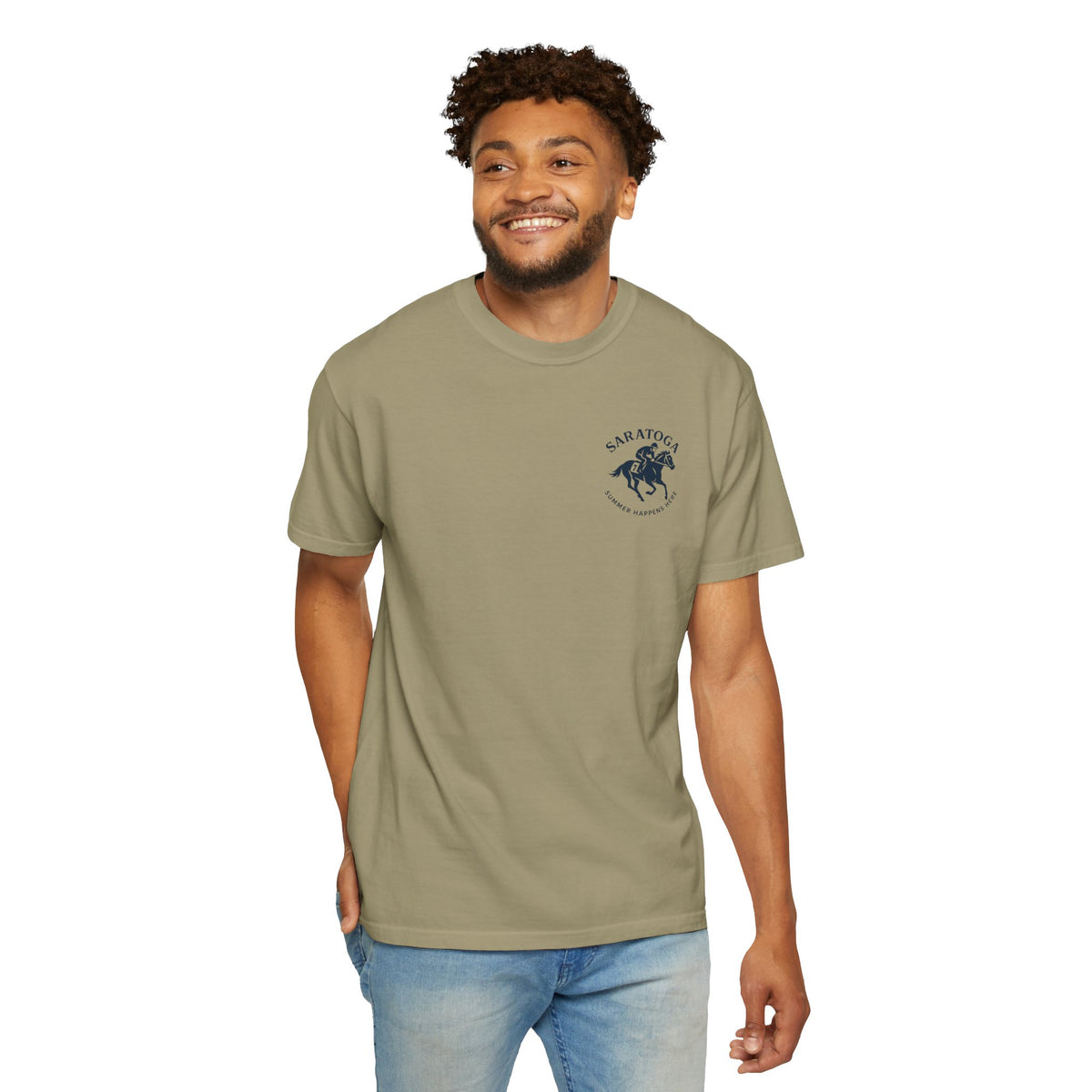 Saratoga Summer Happens Here T-Shirt - 10 colors