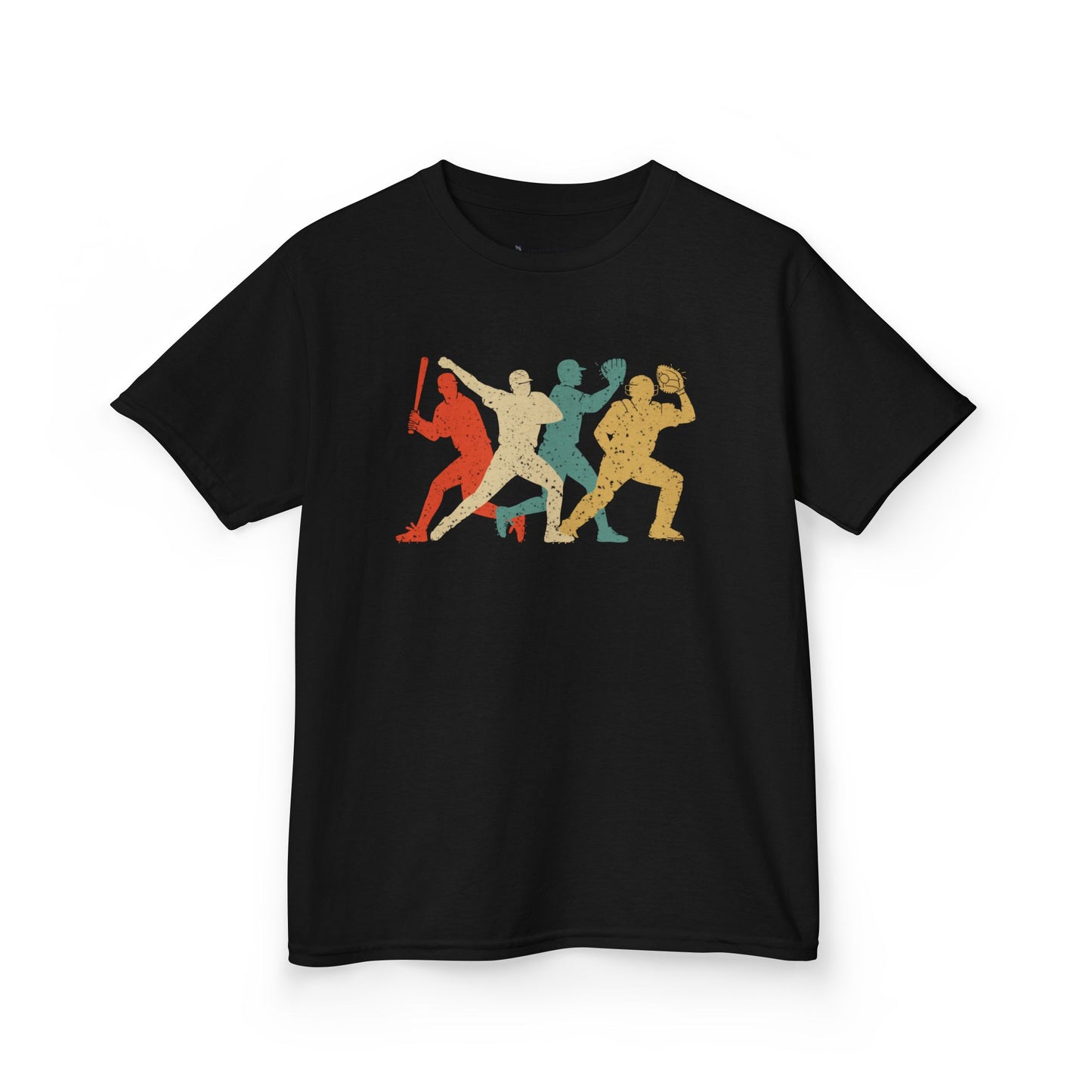 Kids' Baseball Shadows T-Shirt - 13 colors
