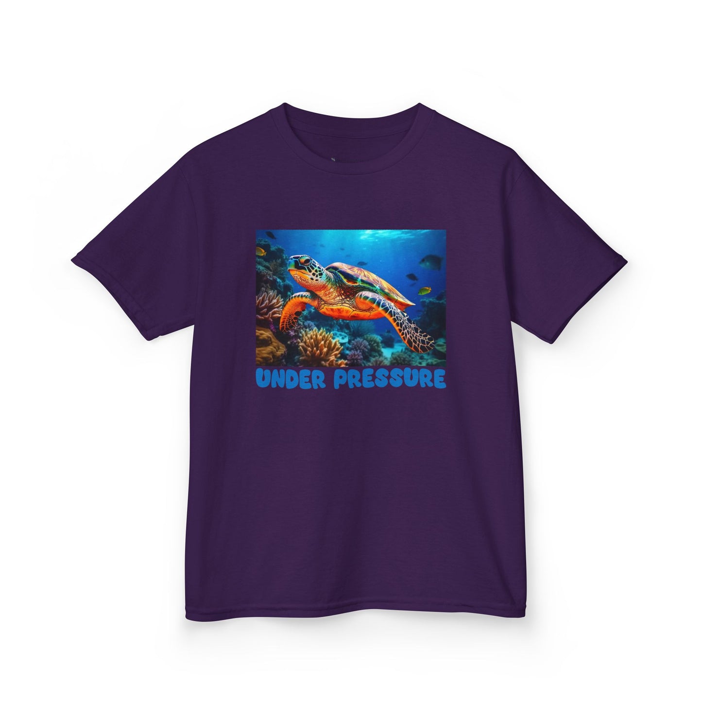 Kids' Under Pressure Sea Turtle T-shirt - 15 colors