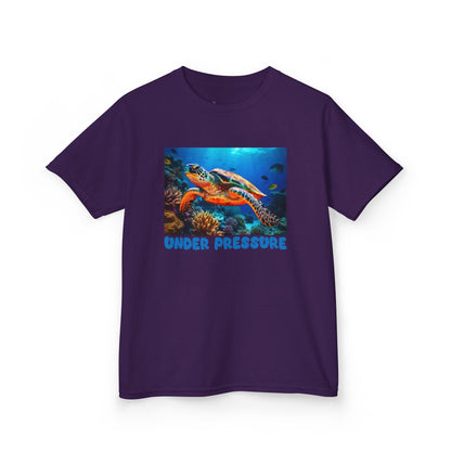 Kids' Under Pressure Sea Turtle T-shirt - 15 colors