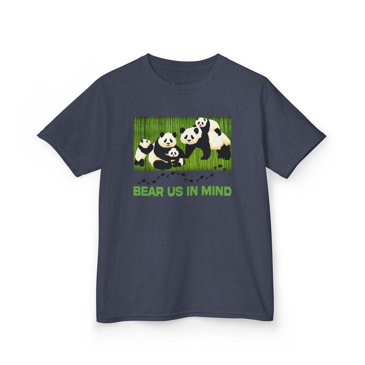 Kids' Bear Us In Mind Panda T-Shirt - 15 colors