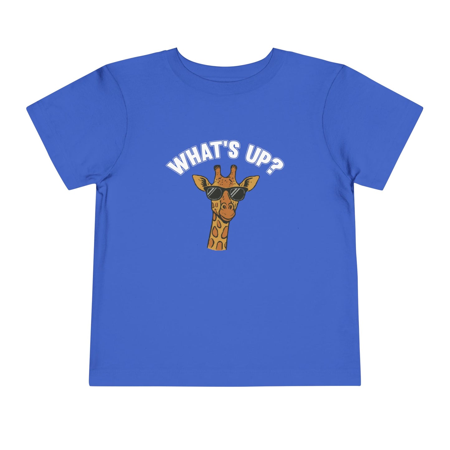 What's Up Cute Giraffe Toddler Tee - 6 colors