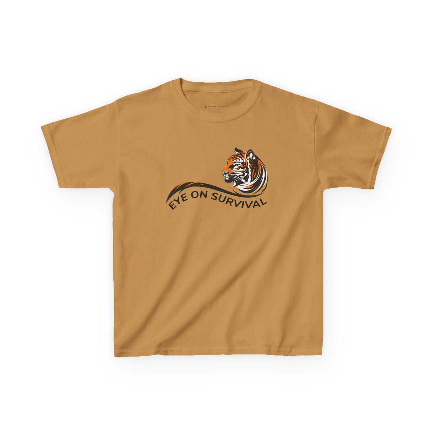 Kids' Eye on Survival Tiger T-shirt - 12 colors