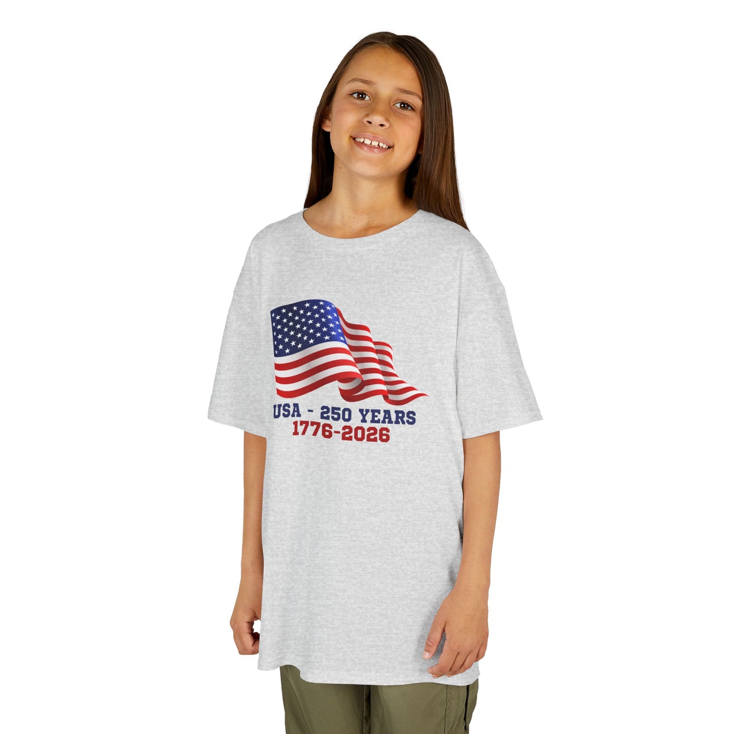 Kids' USA 250 Years Birthday 1776-2026 T-shirt - 15 colors