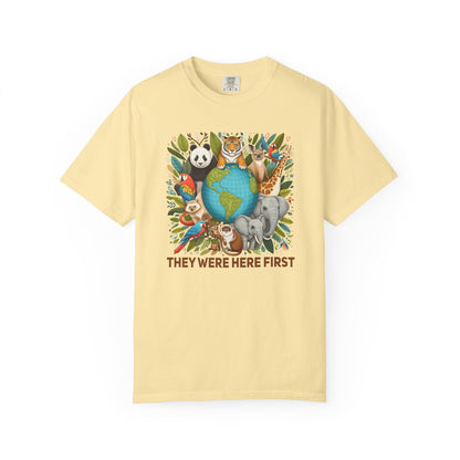 They Were Here First Animal T-shirt - 15 colors