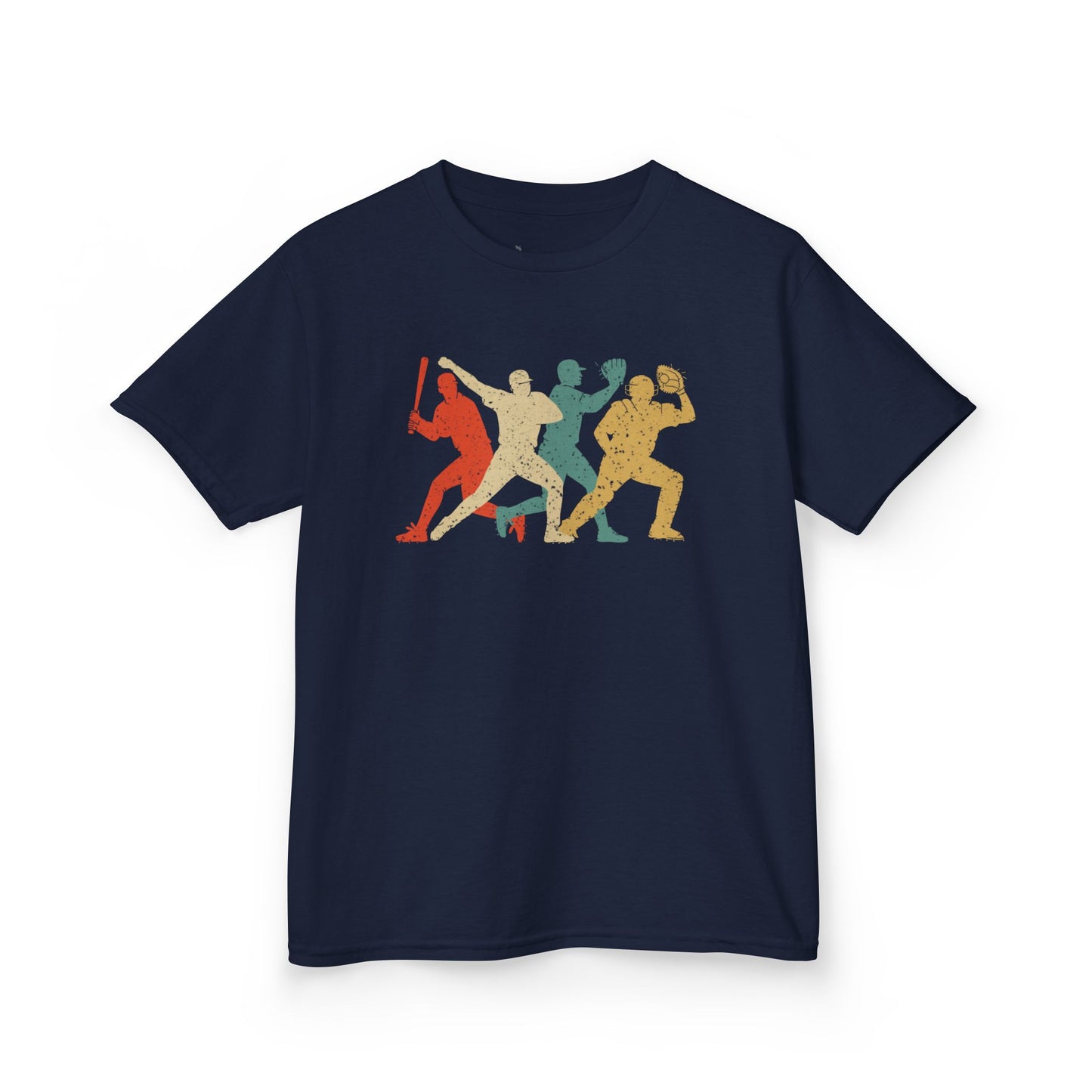 Kids' Baseball Shadows T-Shirt - 13 colors