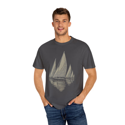 Sailing Shadows Unisex T-Shirt - 13 colors