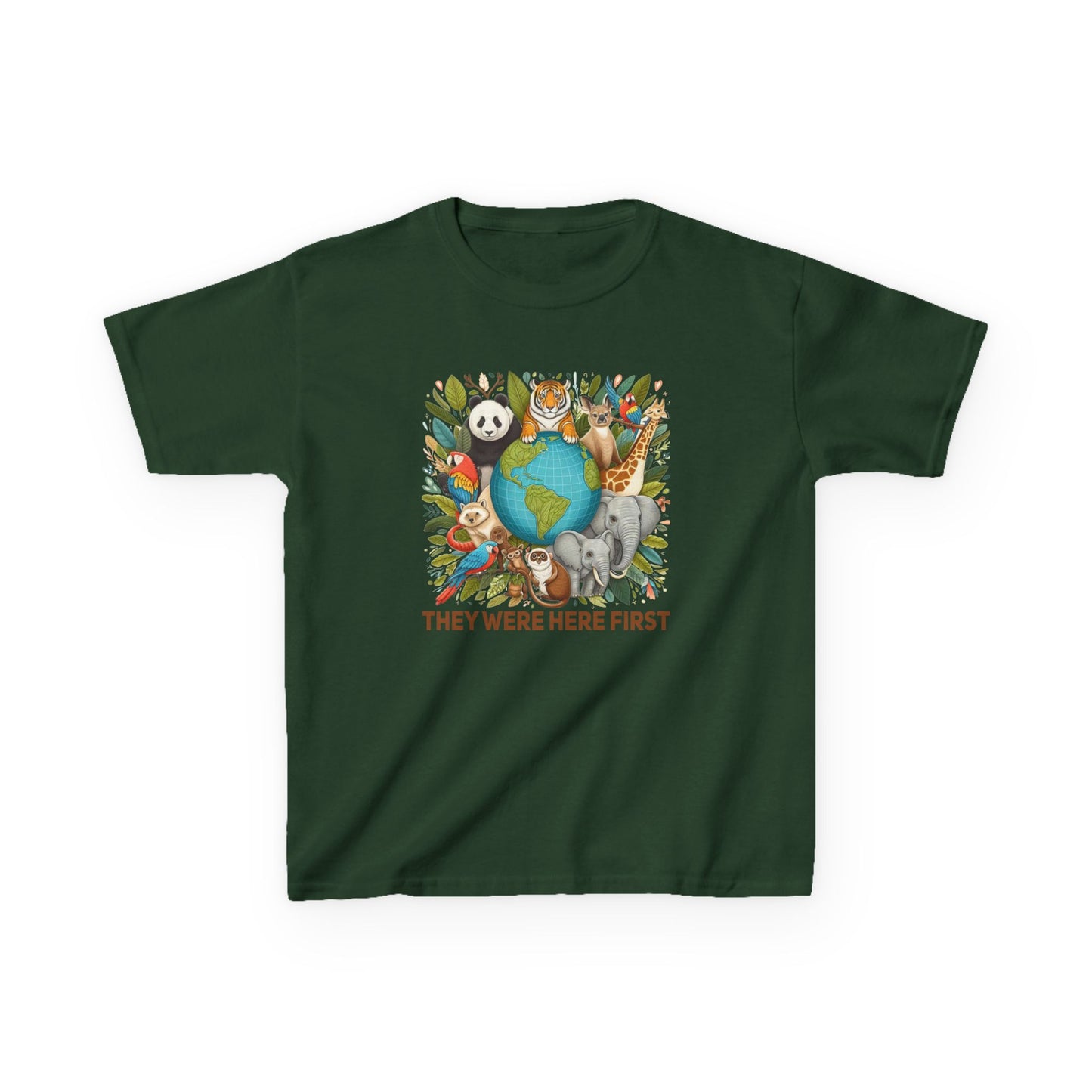 Kids' They Were Here First Animal T-shirt - 14 colors