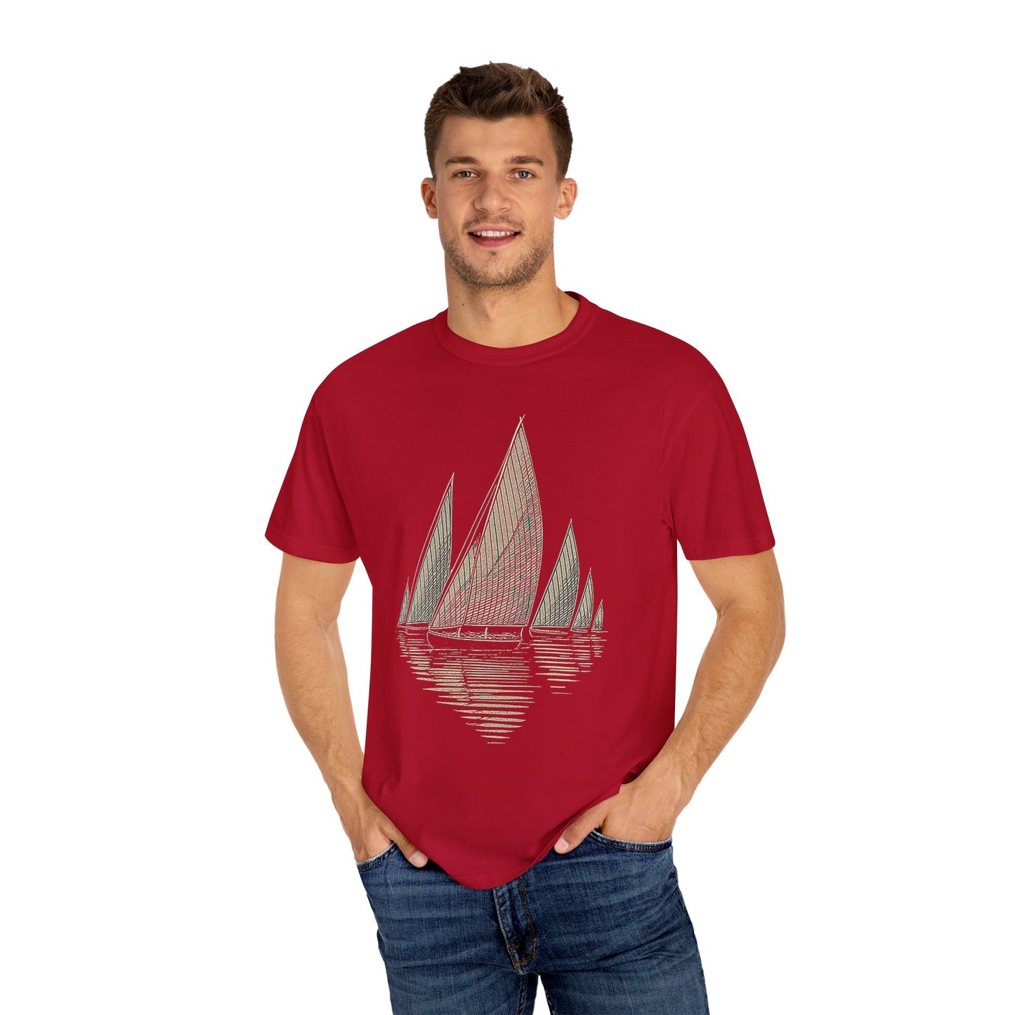 Sailing Shadows Unisex T-Shirt - 13 colors