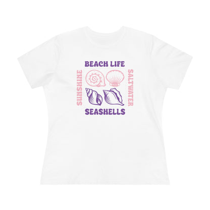 Women's Beach Life Semi-Relaxed T-Shirt - 4 colors