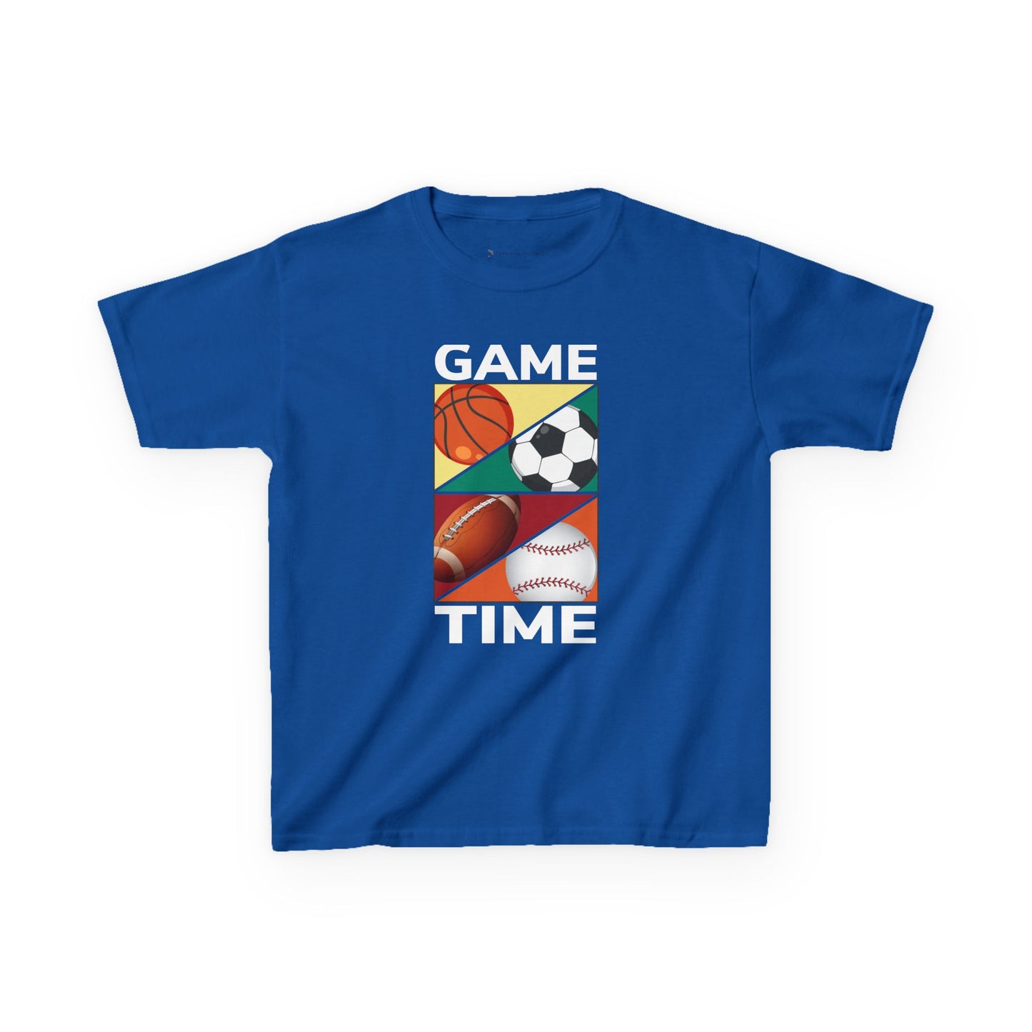 Kids' Sports Game Time T-Shirt - 16 colors