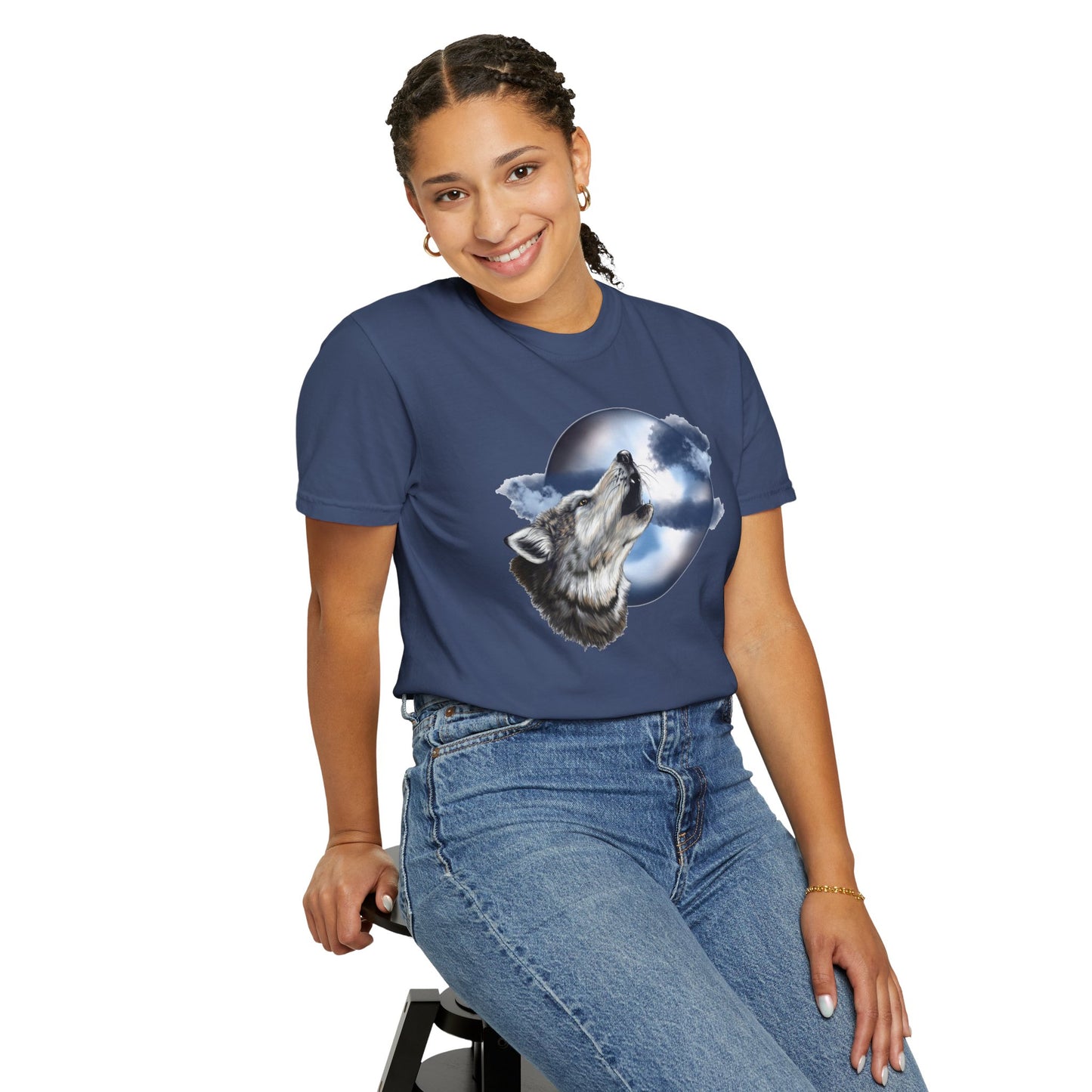 Howl at the Moon Lone Wolf T-Shirt - 13 colors
