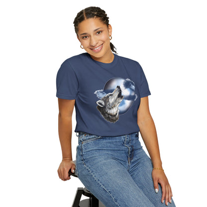 Howl at the Moon Lone Wolf T-Shirt - 13 colors