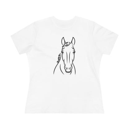 Women's Filly Friend Semi-Relaxed Horse T-Shirt - 8 colors
