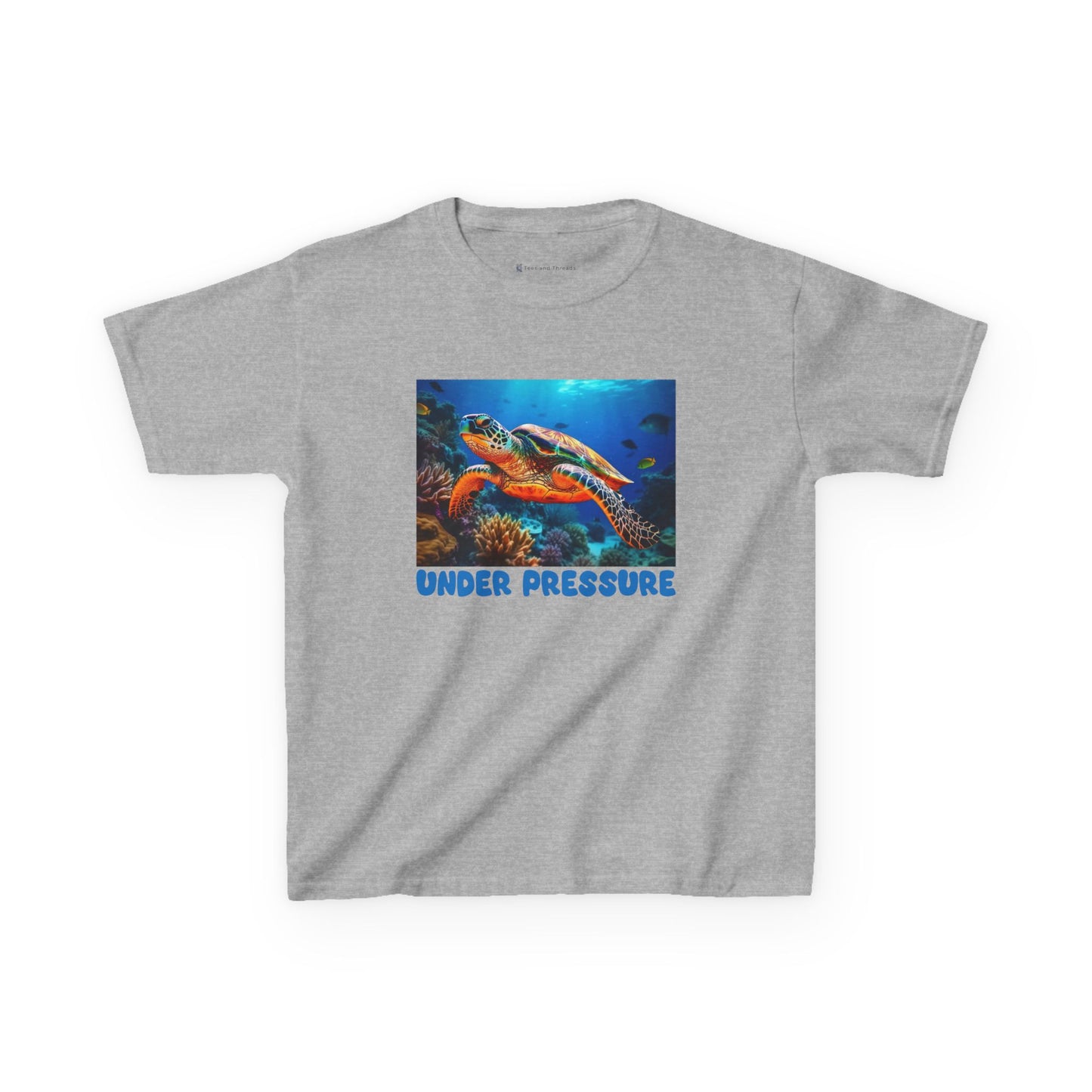 Kids' Under Pressure Sea Turtle T-shirt - 15 colors